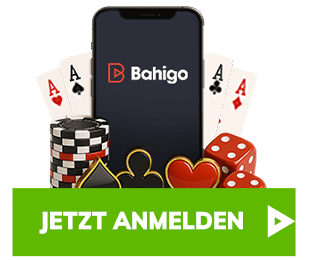 Smartphone mit Spielkarten und Casino Chips