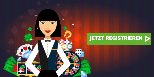 bahigo-schnell-anmelden Croupier vor Roulette und Casino Chips